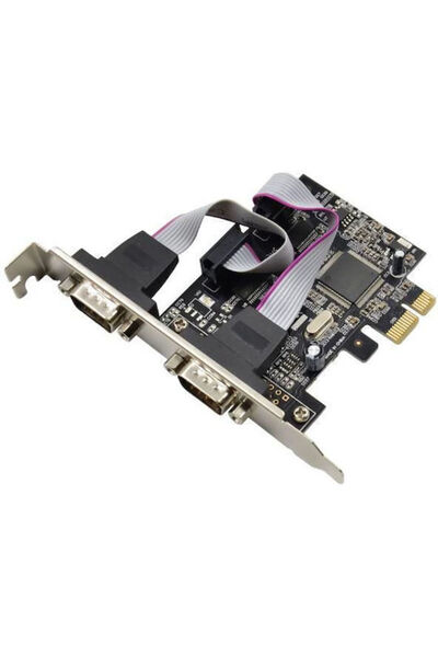 MicroConnect Κάρτα PCIe με παράλληλη θύρα DB25 / RS232 25-πιν: MC-PCIE-MCS2S
