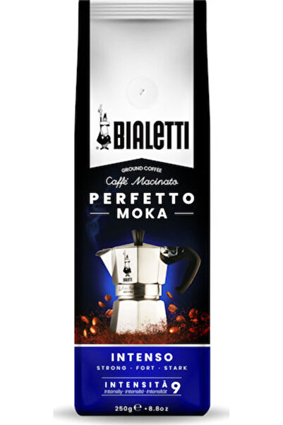 Bialetti Καφές Εσπρέσο Ινδίας Περφέτο Μόκα Ίντενσο Αλεσμένος 250γρ.