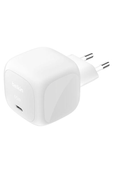 Belkin Φορτιστής Χωρίς Καλώδιο με Θύρα USB-C, 65W Power Delivery, Λευκό (WCA0...