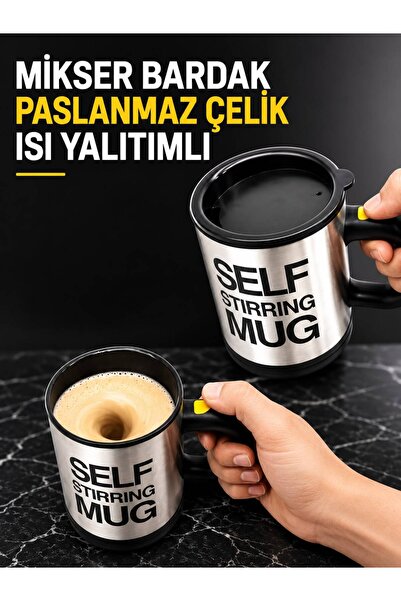 pınaxar Mixer Cup Stainless Steel Heat Insulated