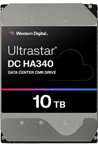 WESTERN DIGITAL Ultrastar DC HA340 10TB Σκληρός Δίσκος 3.5 " SATA III 7200rpm...
