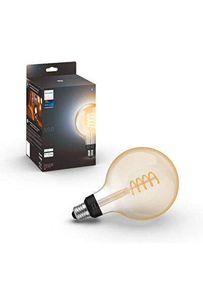 Philips Έξυπνη λάμπα LED 7W για ντουί E27 και σχήμα G125 Ρυθμιζόμενο Λευκό 55...