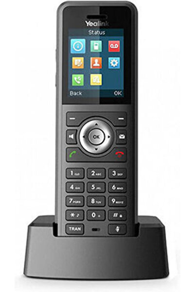 Yealink Sip-w59r Pro Ασύρματο Τηλέφωνο IP Μαύρο