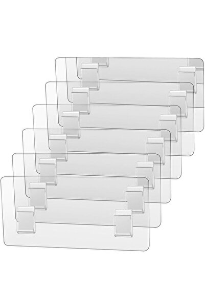 JOYZZZ Shower Caddy Adhesives, 6 Pack No Drill Wall Hooks with Strong Sticky ...