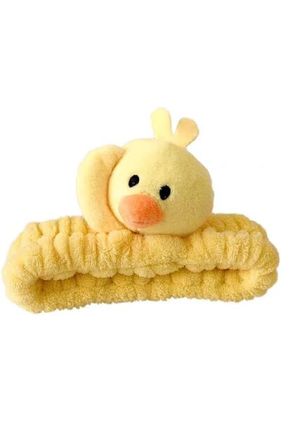 Tazweeq Funny Duck Headband for Women, Cute Animal Duck Kawaii Spa Headband H...