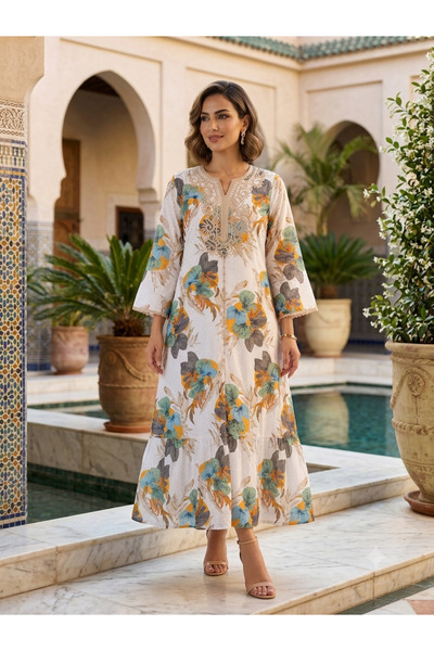 ROGINA جلابية نسائية طويل