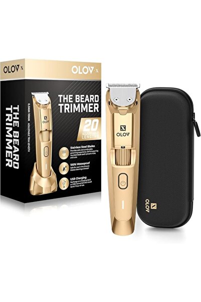 OLOV FOR MAN Men's Beard Trimmer- All-in-One Trimmer with Precision Dial - Pr...
