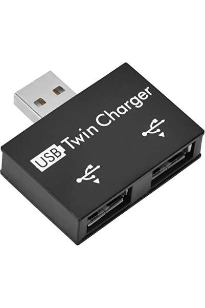 KASTWAVE مقسم USB، محول USB 2.0 ذكر إلى أنثى مزدوج لنقل البيانات والشحن، موسع...