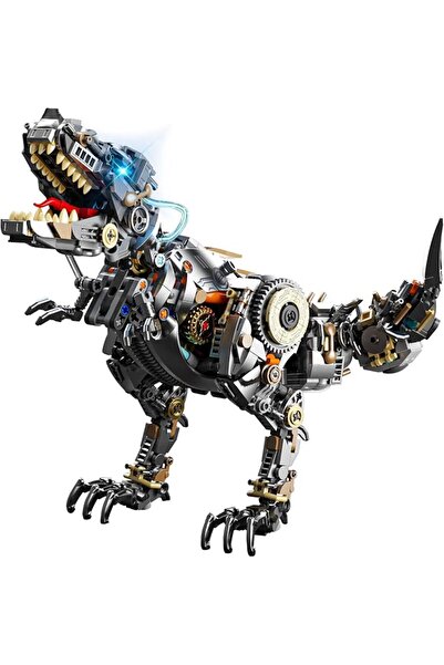KASTWAVE Mechanical Tyrannosaurus Rex Building Set, Dinosaur Toy with Light, ...