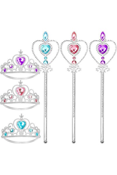 Khazna Tiara for Little Girls Princess Crown, Princess Dress Up Tiara and Wan...
