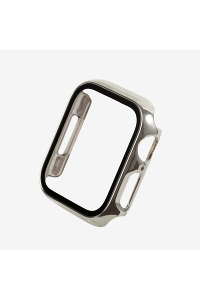 Quse Shiny Chrome Look Apple Watch Series 10/11 46mm Case and Screen Protecto...