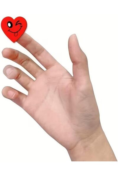 GENERAL 500pcs of Heart-Shaped Adhesive Labels, Red Stickers for Gift Tags and Sealing Paper Envelopes