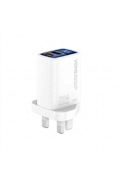 Vidvie Fast Wall Charger 30W GaN with Digital Power Display Screen, Type-C PD...