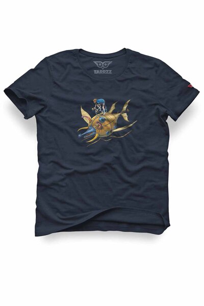 Tarrzzcom Unisex 100% Cotton Regular Fit Cyclist Printed T-Shirt - Nautibike ...