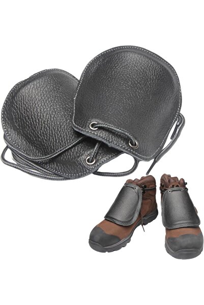 Arabest Metatarsal Guards,Leather Safety Shoe Cover,Footwear Attachment for M...