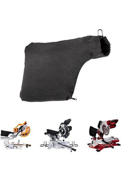 STARSTAR Dust bag for Model 255 miter saw, black, 23cm, with zipper and metal...