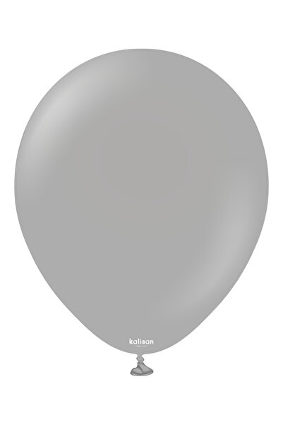 Standart Gri Balon 12 inç 10'lu Paket