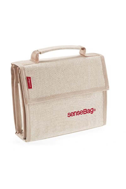 Magnetoplan Etui SenseBag pentru 36 de instrumente de scris, crem