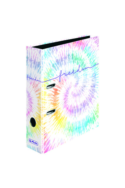 Herlitz Biblioraft A4 8Cm Max.File New Batik Freedom Herlitz, Multicolor, 8 cm