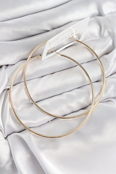 SORA GROUP Brass Ring Model Gold Color Women's Earrings