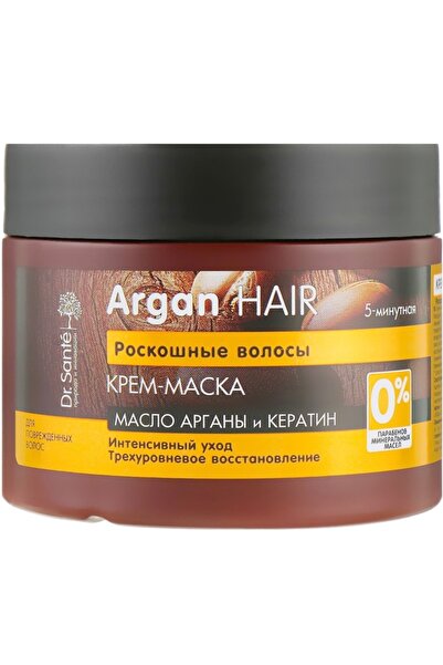 Dr. Sante Masca-crema regeneranta pentru par deteriorat cu ulei de Argan si K...