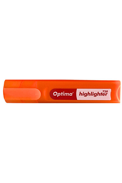 Optima Highlighter Broad Tip 1-4Mm, 720 - Orange Optima Glue and Corrector, 4 mm