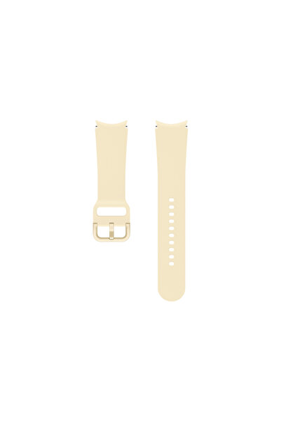Samsung Watch4/Watch4 Classic; Curea sport 20mm M/L; Bej