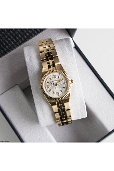 Chaperone Ch002734 Women's Wristwatch with Steel Cord