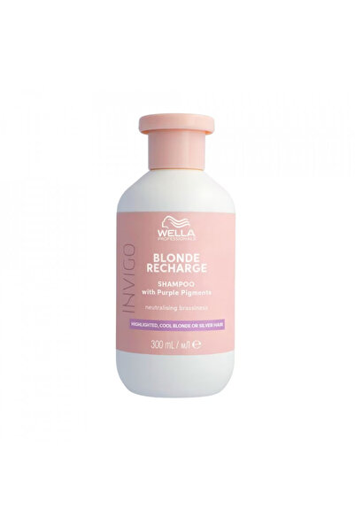 Wella Șampon Professionals Invigo Blonde Recharge pentru păr blond, 250 ml