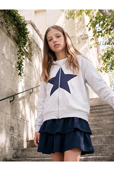 LC Waikiki Girl's Zippered Sweatshirt (W6)