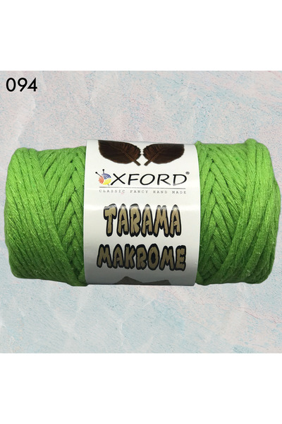 Oxford İplik Tarama Macrame 5 mm - 094 Live Pistachio