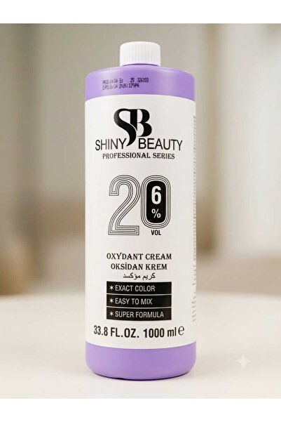 SERIES Shine Beauty 20 Vol - Professional Oxygen Cream (6%) for Lightening an...