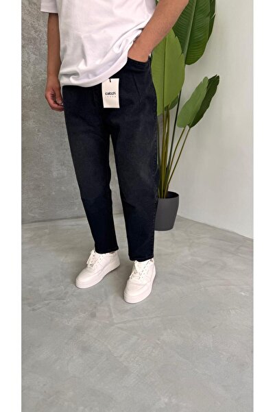 Thetokyo Derin Siyah Boyfriend Jean