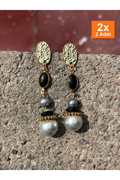 Bozhi Handmade Earrings Beads Stylish Gift Complementing Elegant Office Style