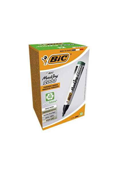 OEM Перманентен маркер Bic 2000, зелен цвят