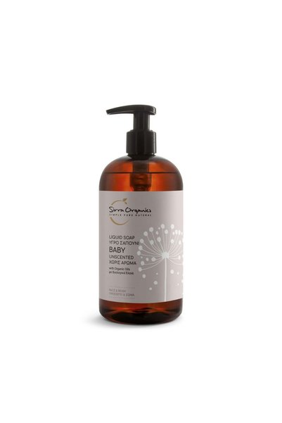 Sirra Organics Υγρό Σαπούνι με Βιολογικά Έλαια Sirra Organics-Baby 500ml