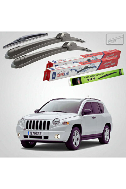TEAMCAR Υαλοκαθαριστήρες Jeep Compass MK 2006-σήμερα |   Σετ Επίπεδων Εξαρτημ...