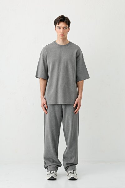 VAMOSCLO Short sleeve washable oversize t-shirt
