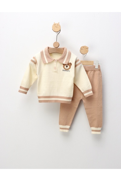 MiniKids Σετ BabyCity, κρεμ