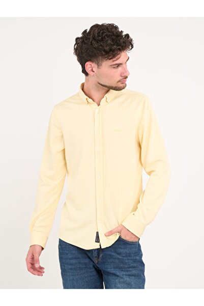Lee Cooper - Camasa barbat maneca lunga de culoare uniforma