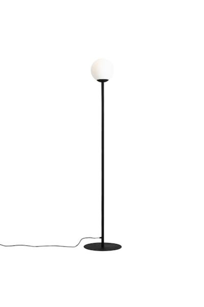 Aldex Lampadar negru, Aldex, Pinne, metal, E27, 32x32x162cm