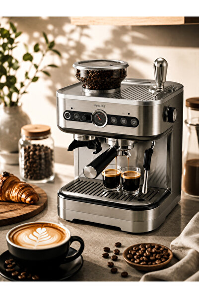 Philips Yeni Espresso yarı otomatik Barista Brew, 2.3l, 1350W, 15 bar