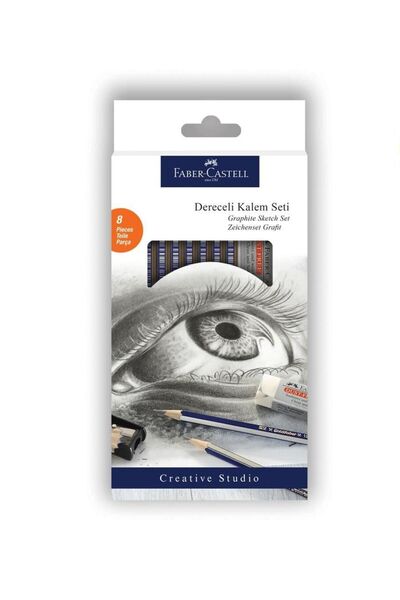 Faber Castell FC Goldfaber Dereceli Kurşun Kalem Seti 6'Lı (5165000000)