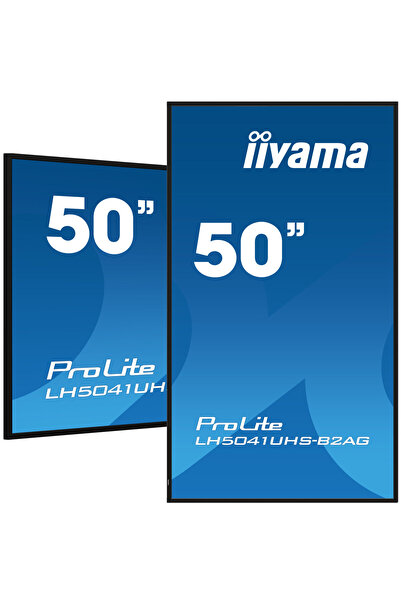 IIYAMA Display Profesional VA LED 50" LH5041UHS-B2AG, UHD (3840 x 2160), VGA,...