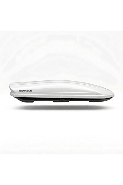 Durable Aero 500 Lt Beyaz Araç Üstü Port Bagaj Roof Box
