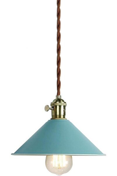 OtherMax Lampă suspendată de tavan vintage retro candelabru metalic 20,5 cm a...