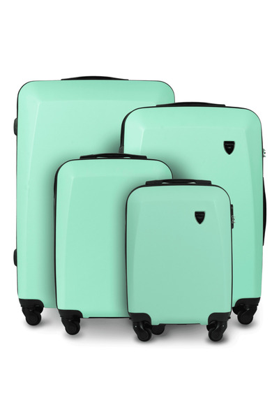 WINGS BRAND SET DE 4 VALIZE WINGS PLOVER VERDE DESCHIS