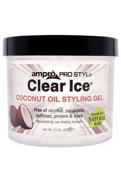ampro Pro Styl Styling Gel Clear Ice - Coconut by for Women - 32 oz Gel