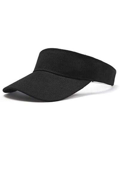 STARSTAR Women's sun hat black adjustable breathable unisex golf/tennis.