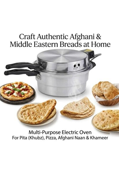 Generic Electric Roti Maker 32CM – 1200W Nonstick Aluminum Flatbread Maker | ...